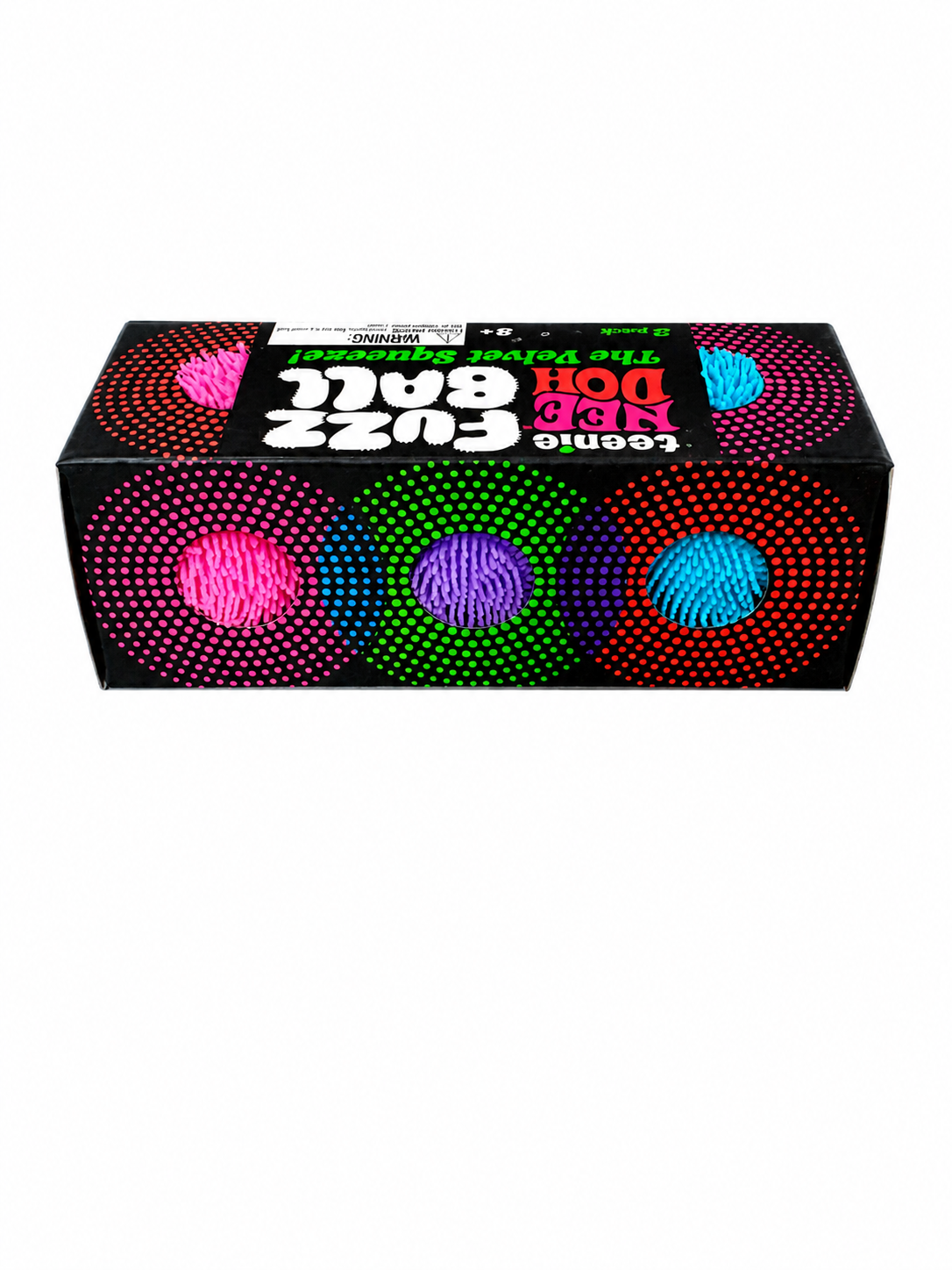 Teenie Needoh Fuzz Ball 3 pack
