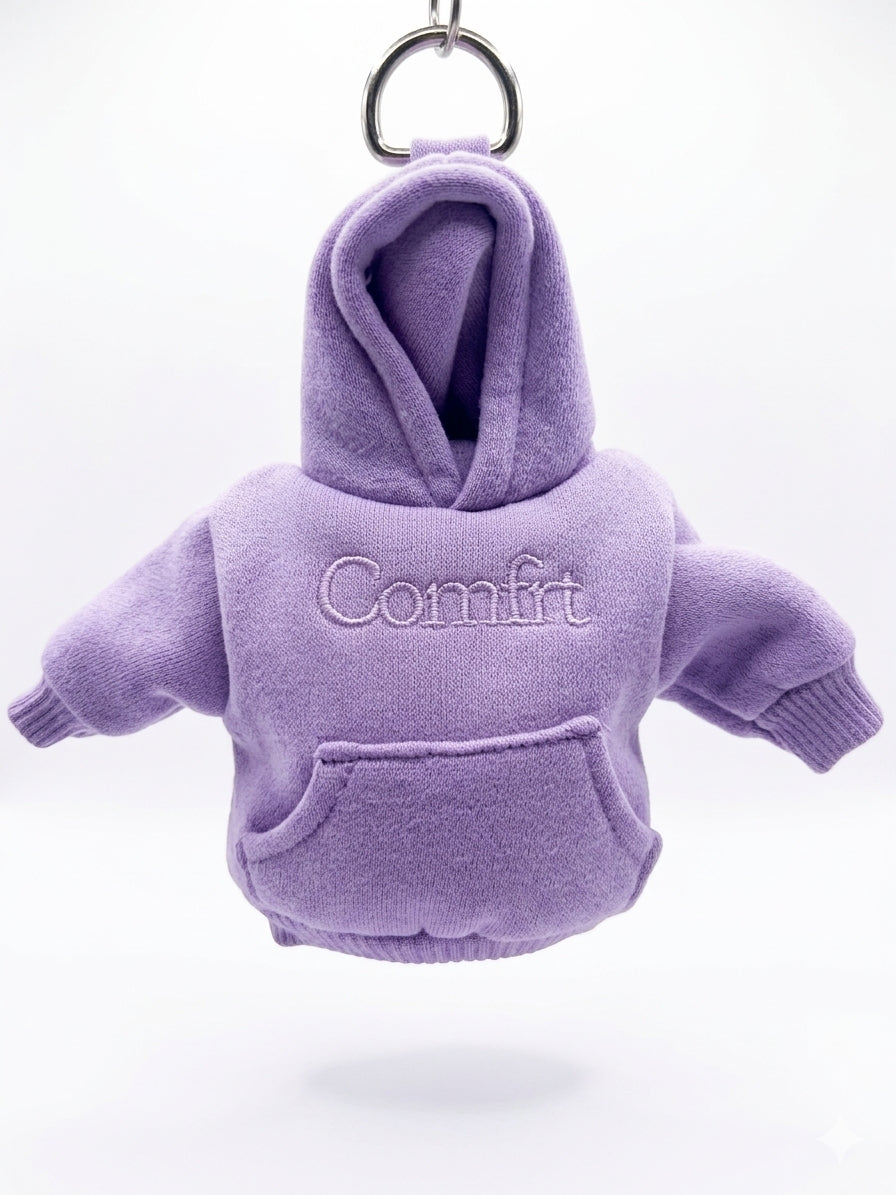 Comfort Hoodie Squishy Keychain