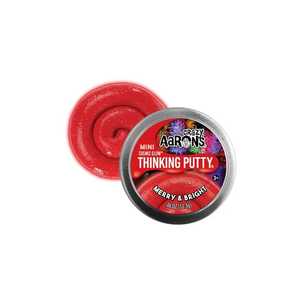 Crazy Aaron's Merry & Bright Thinking Putty