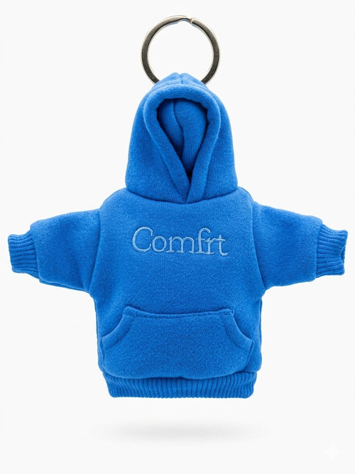 Comfort Hoodie Squishy Keychain