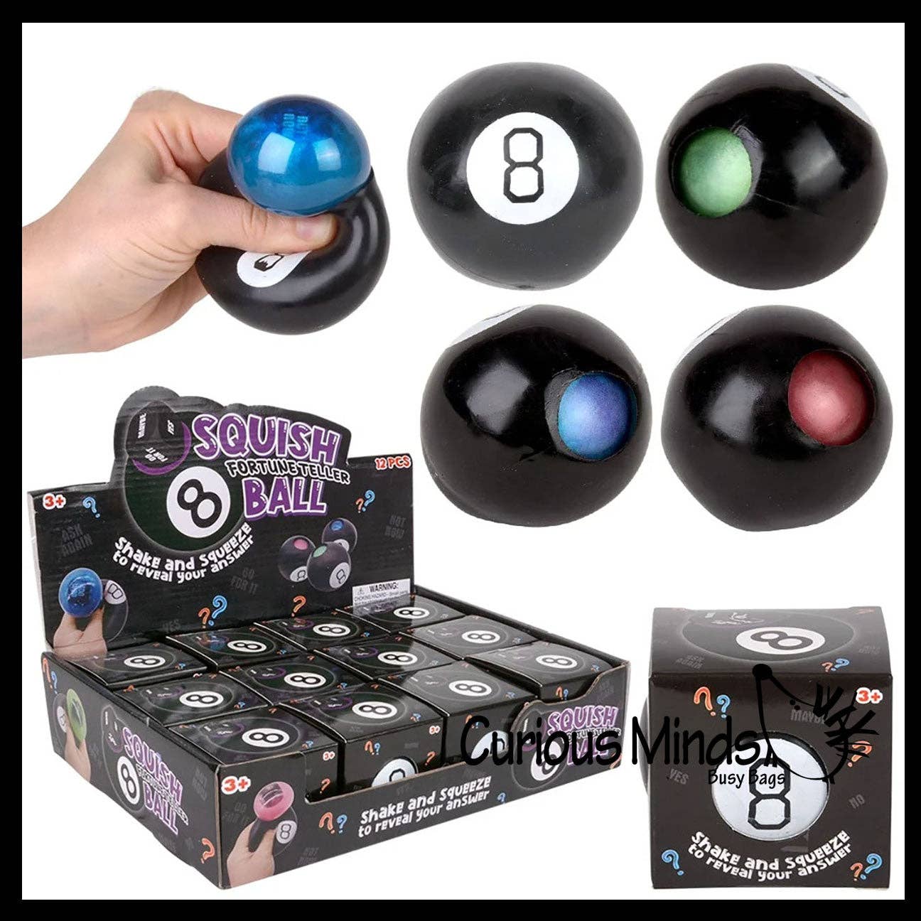 Magic 8 Ball Squishy