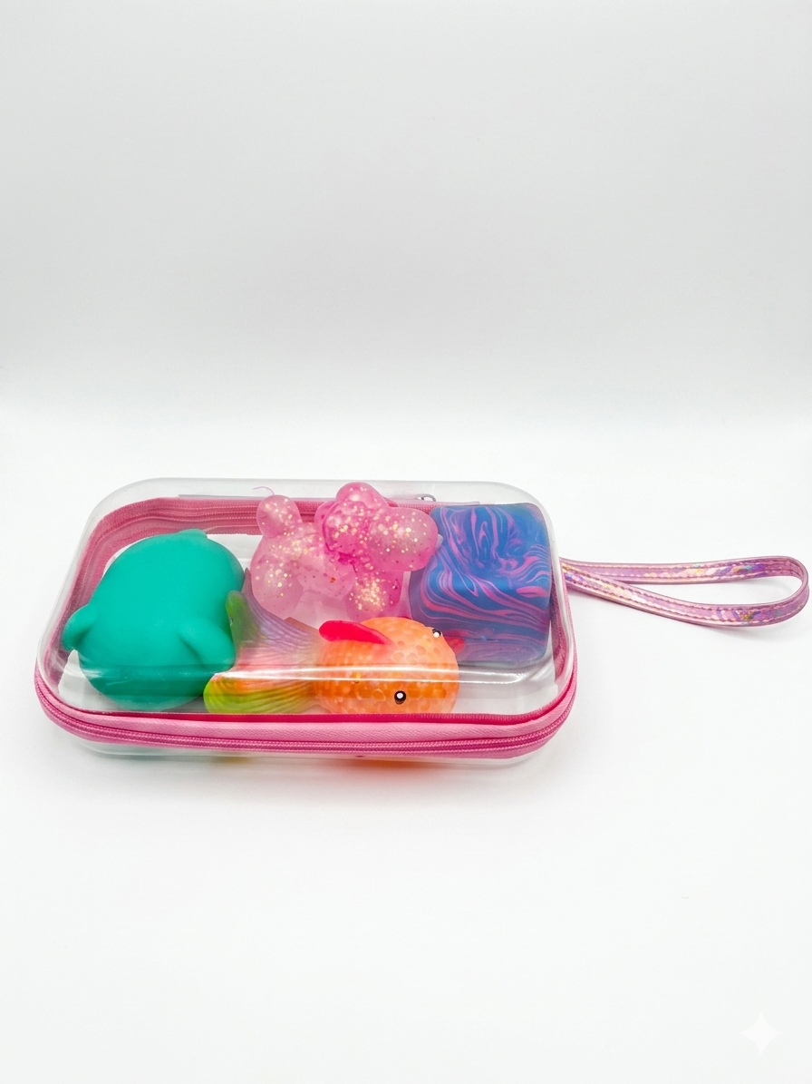 Squishy Carrying Case Wristlet