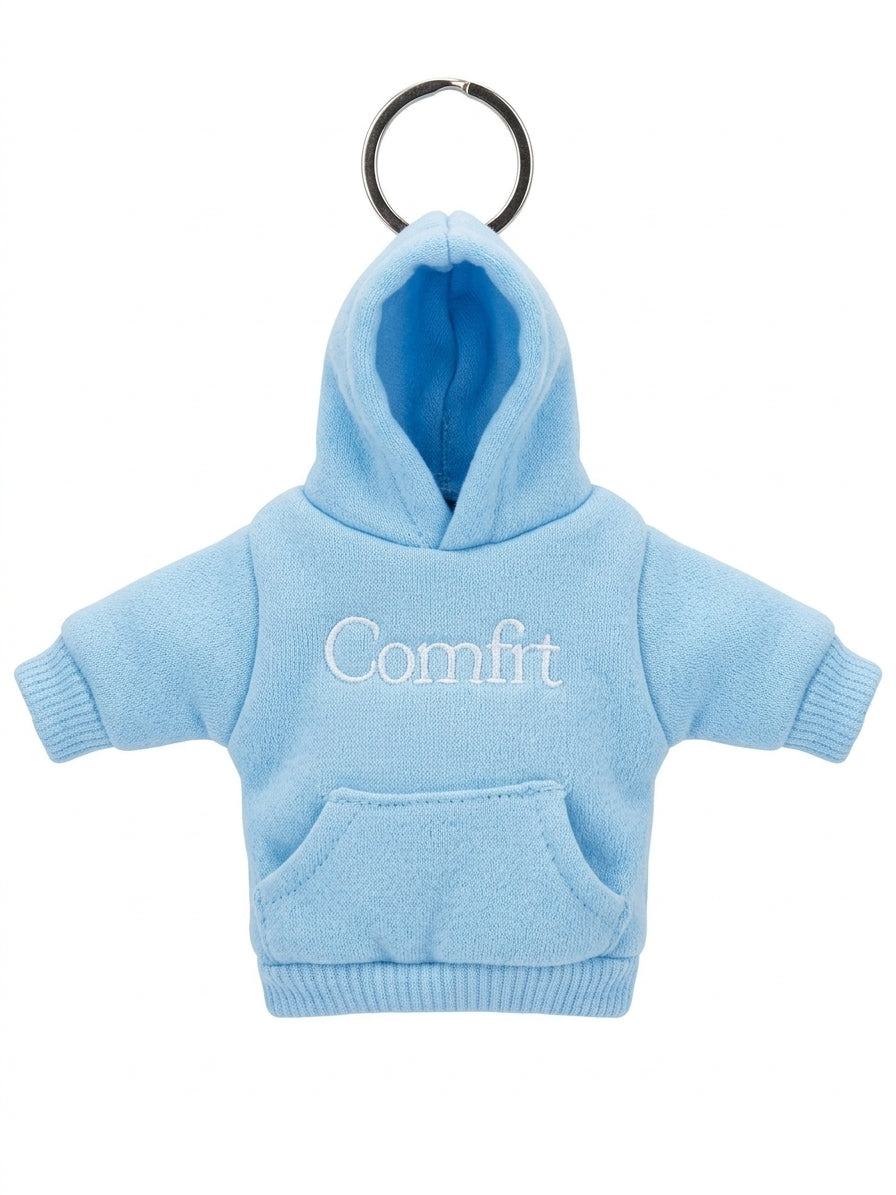 Comfort Hoodie Squishy Keychain