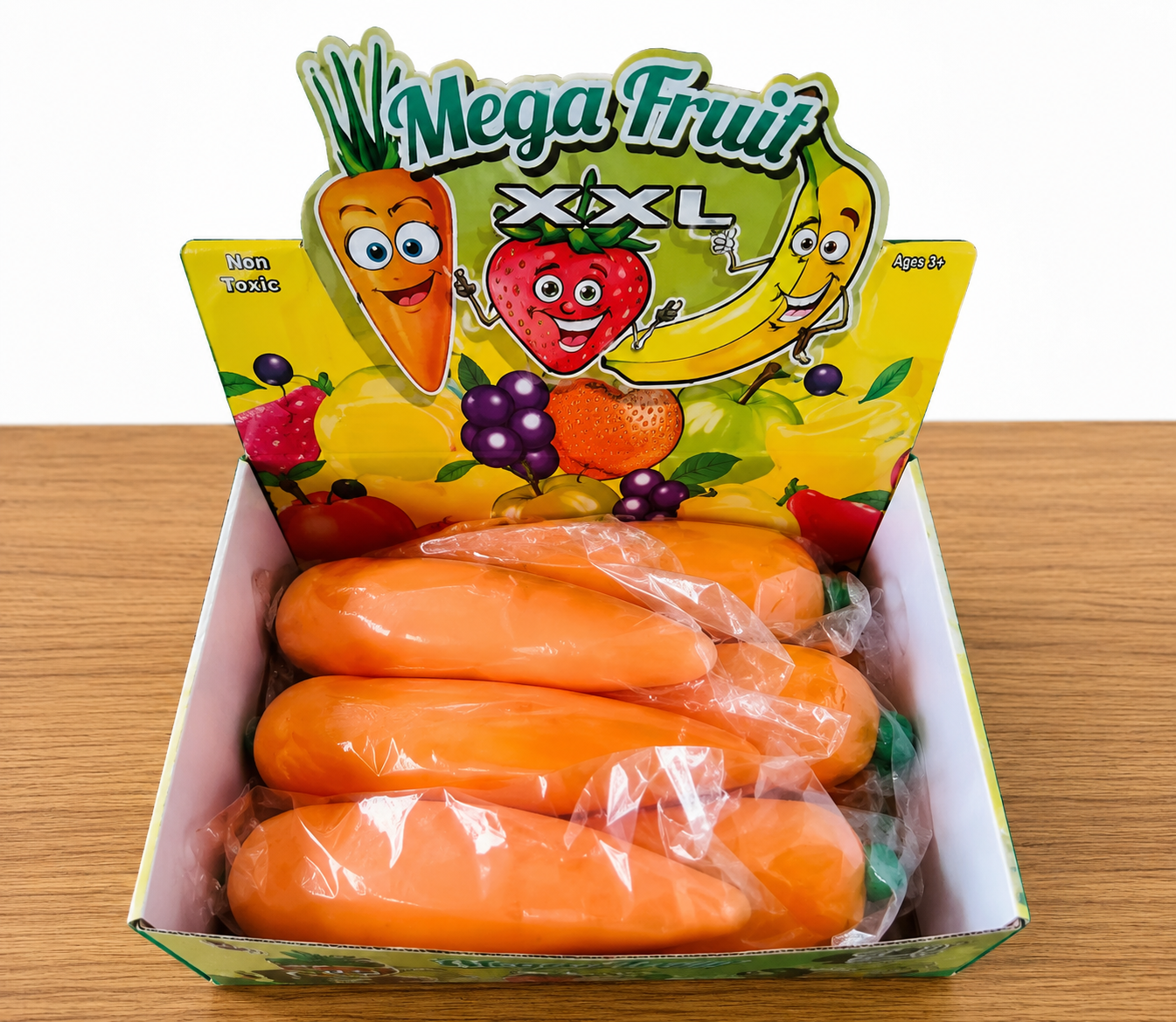 Jumbo Squishy Carrot 🥕