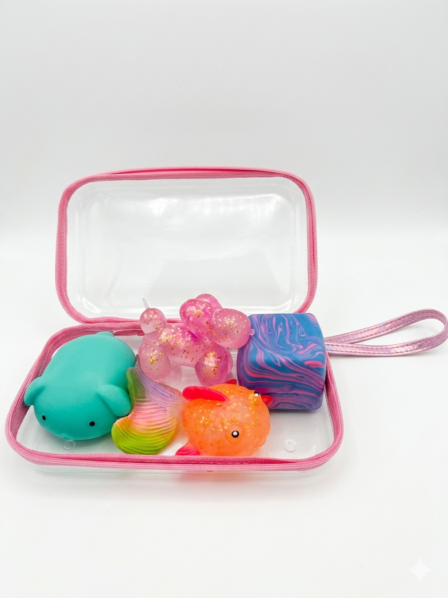 Squishy Carrying Case Wristlet