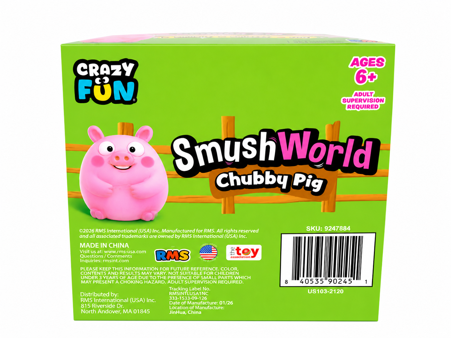 Squishy Chubby Pig