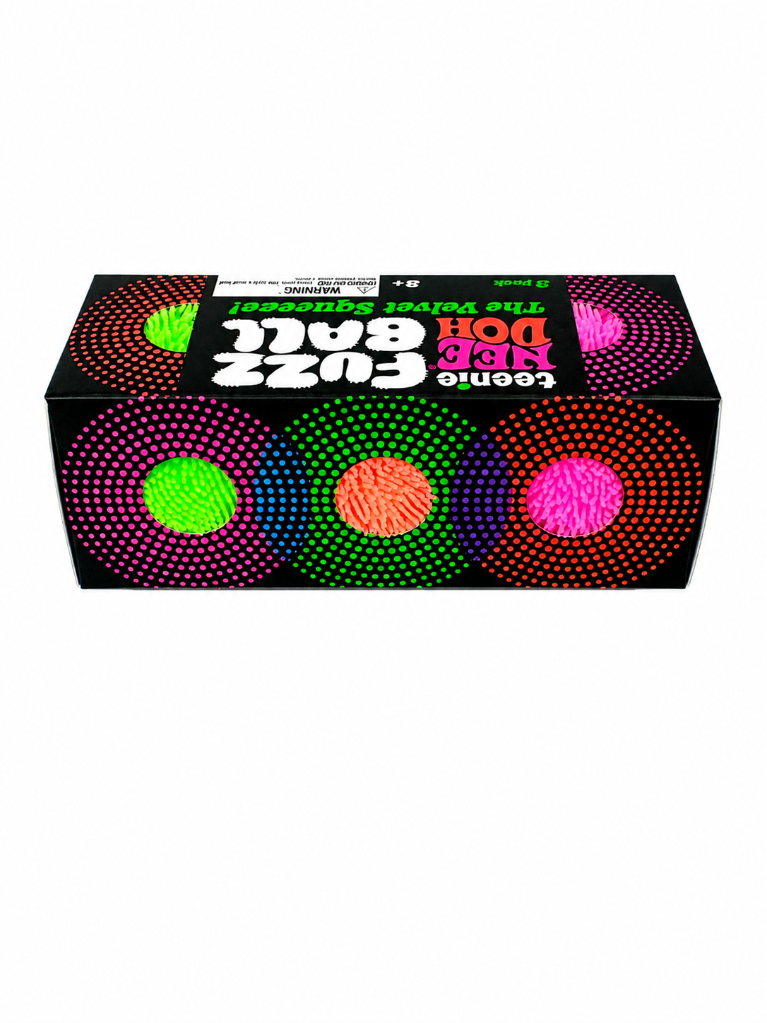 Teenie Needoh Fuzz Ball 3 pack