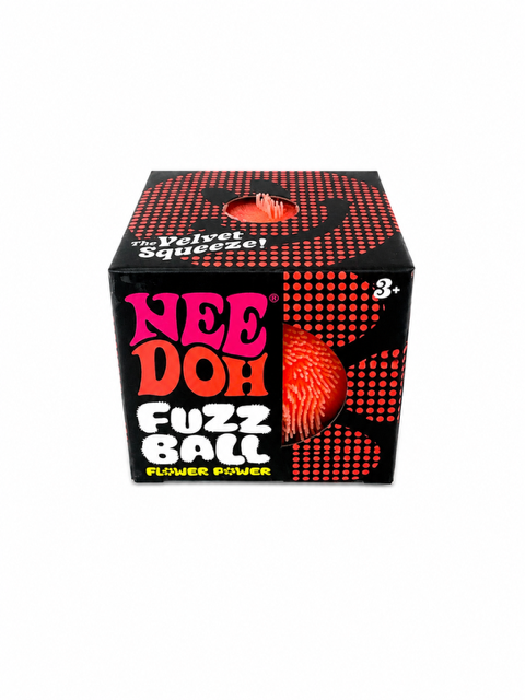 Needoh Flower Power Fuzz Ball Squishy