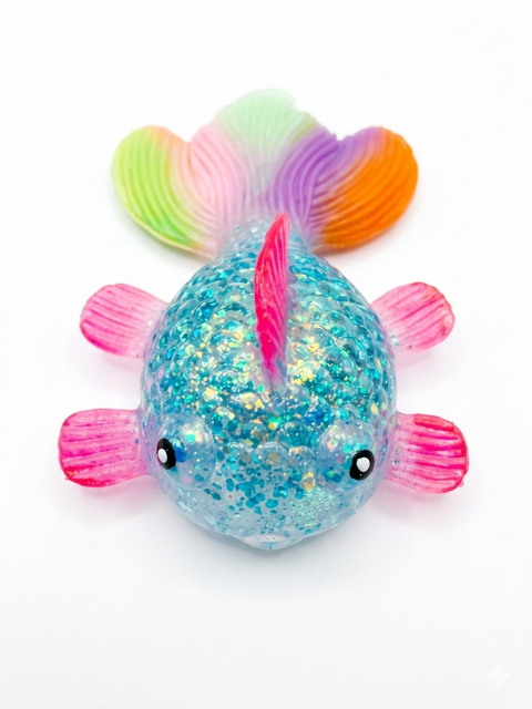 Sugar Squeeze Glitter Goldfish