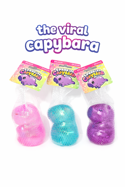 Capybara Glitter Squishy