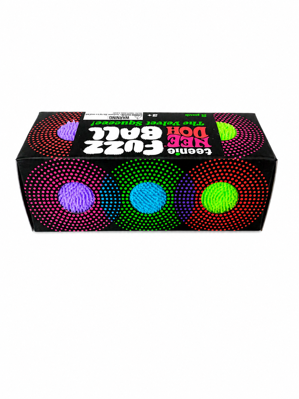 Teenie Needoh Fuzz Ball 3 pack