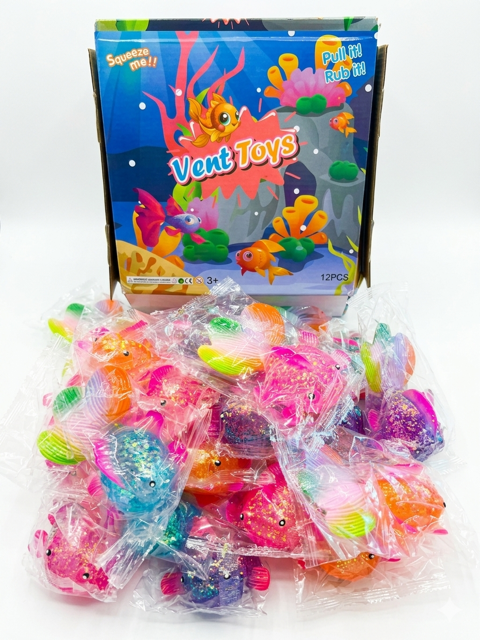 Sugar Squeeze Glitter Goldfish