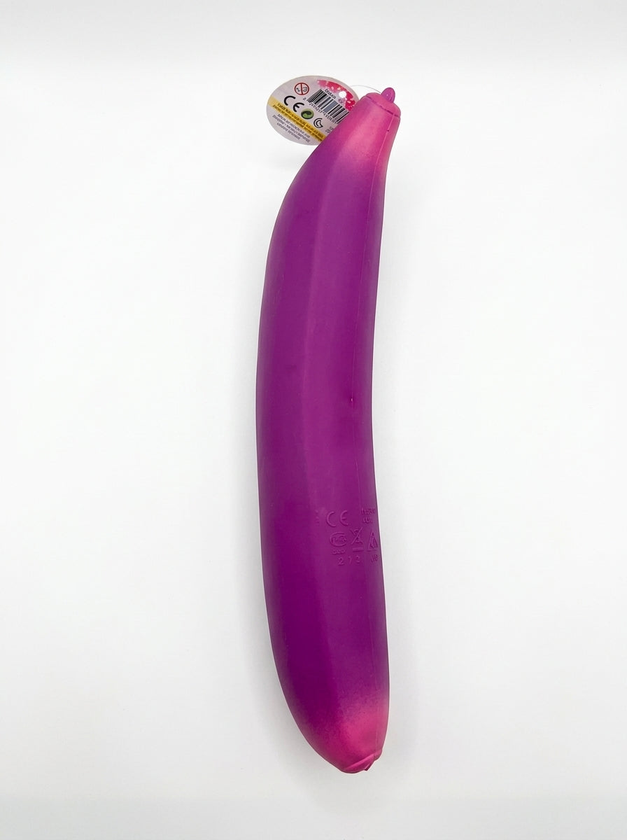 Orb Neon Banana Squishy