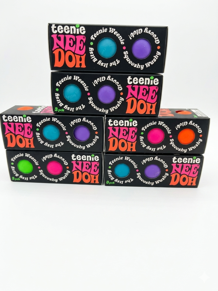 Needoh Teenie Groovy Glob 3 pack