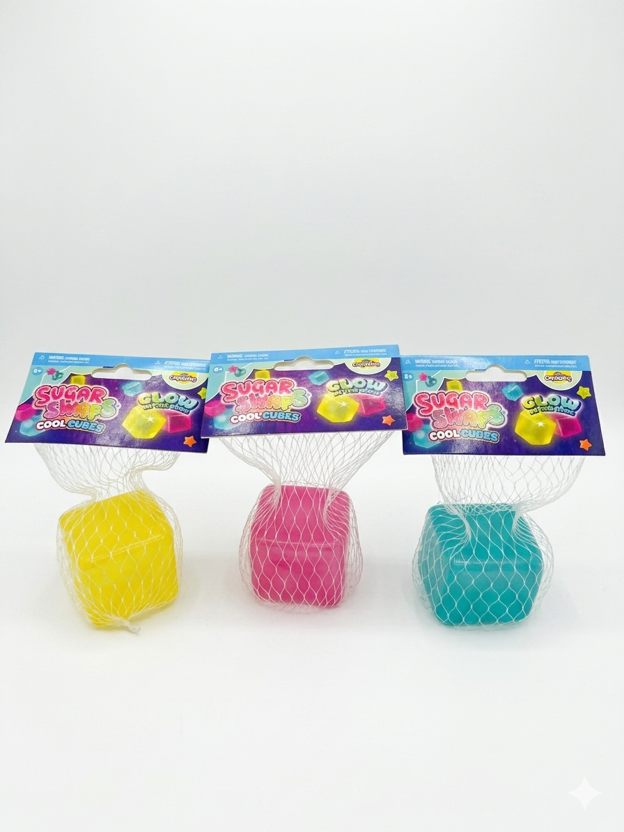 Sugar Swaps Glow In The Dark Cool Cubes