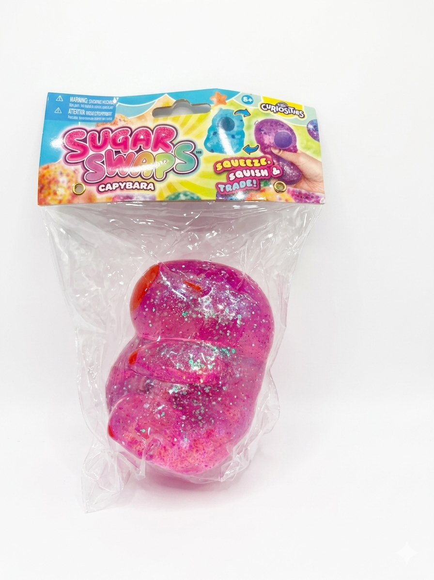 Capybara Glitter Squishy