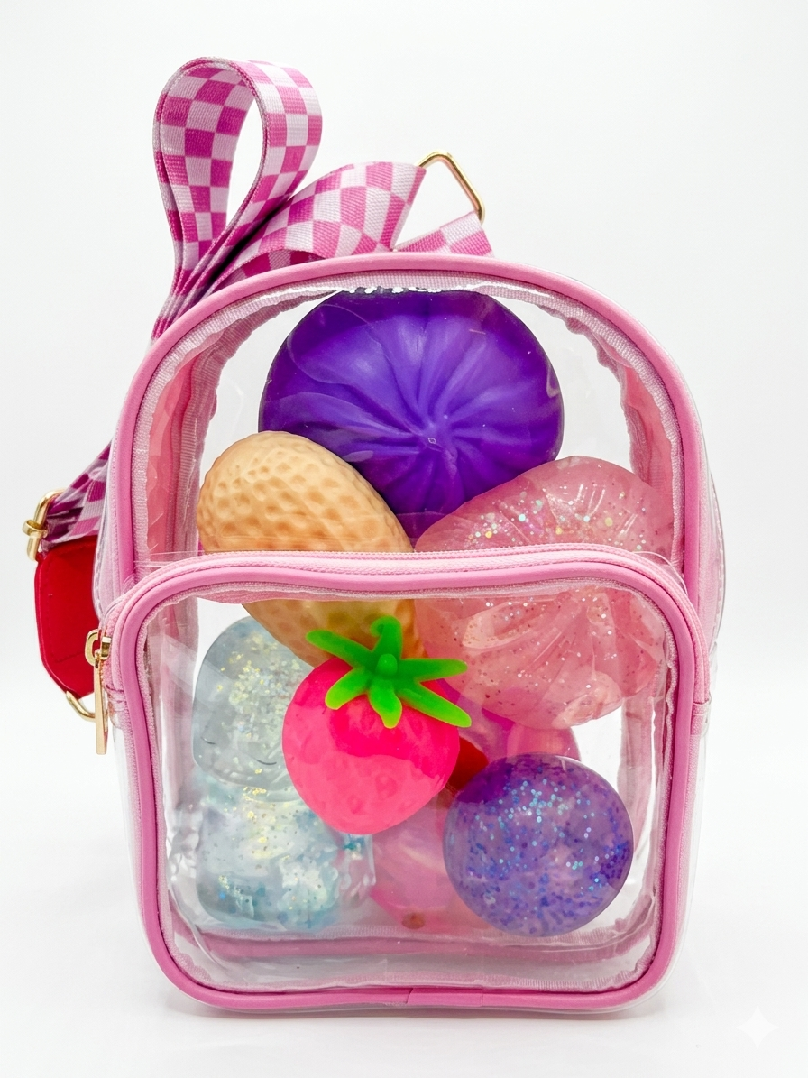 Kids Crossbody Bag/Squishy Carrying Case