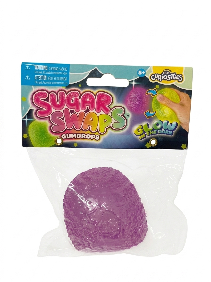 Sugar Swaps Glow In The Dark Gumdrop Squishy