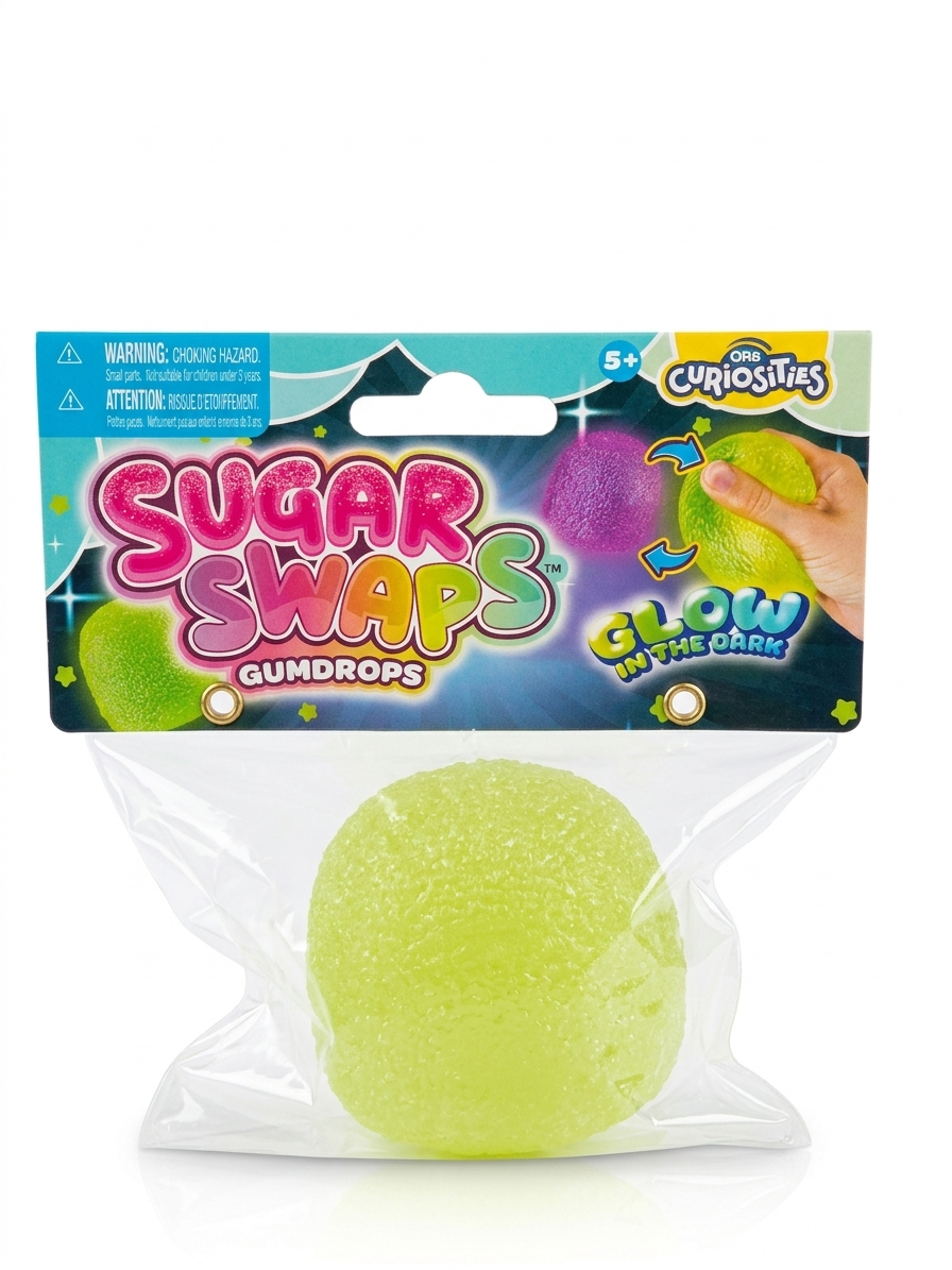Sugar Swaps Glow In The Dark Gumdrop Squishy