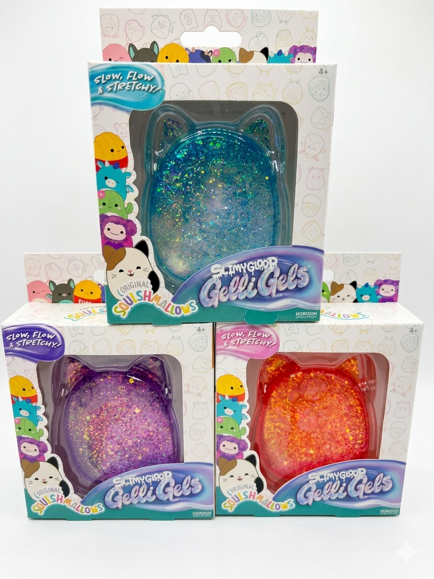 Squishmallow Gelli Gels Squishy