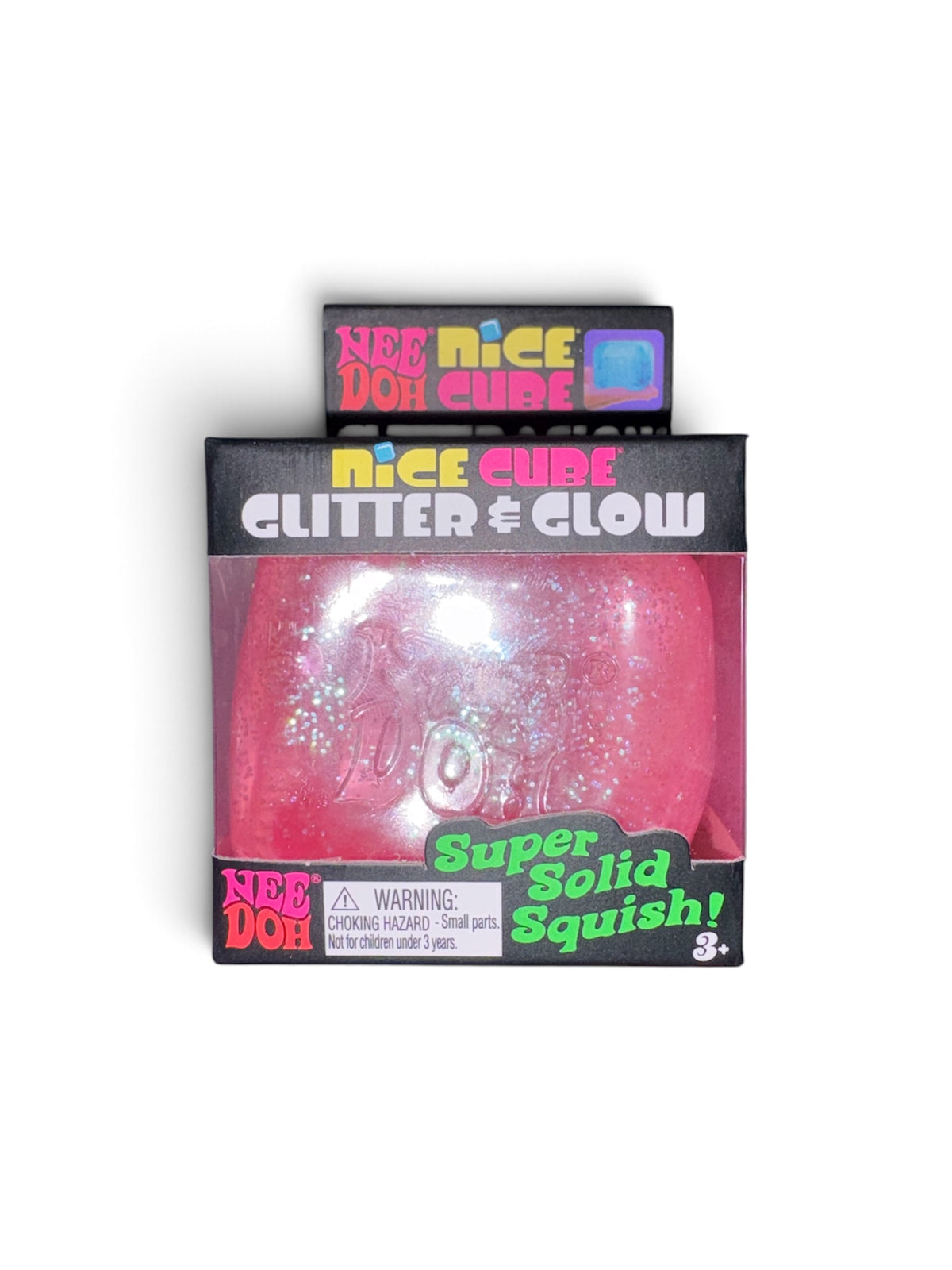 Needoh Glitter & Glow Nice Cube