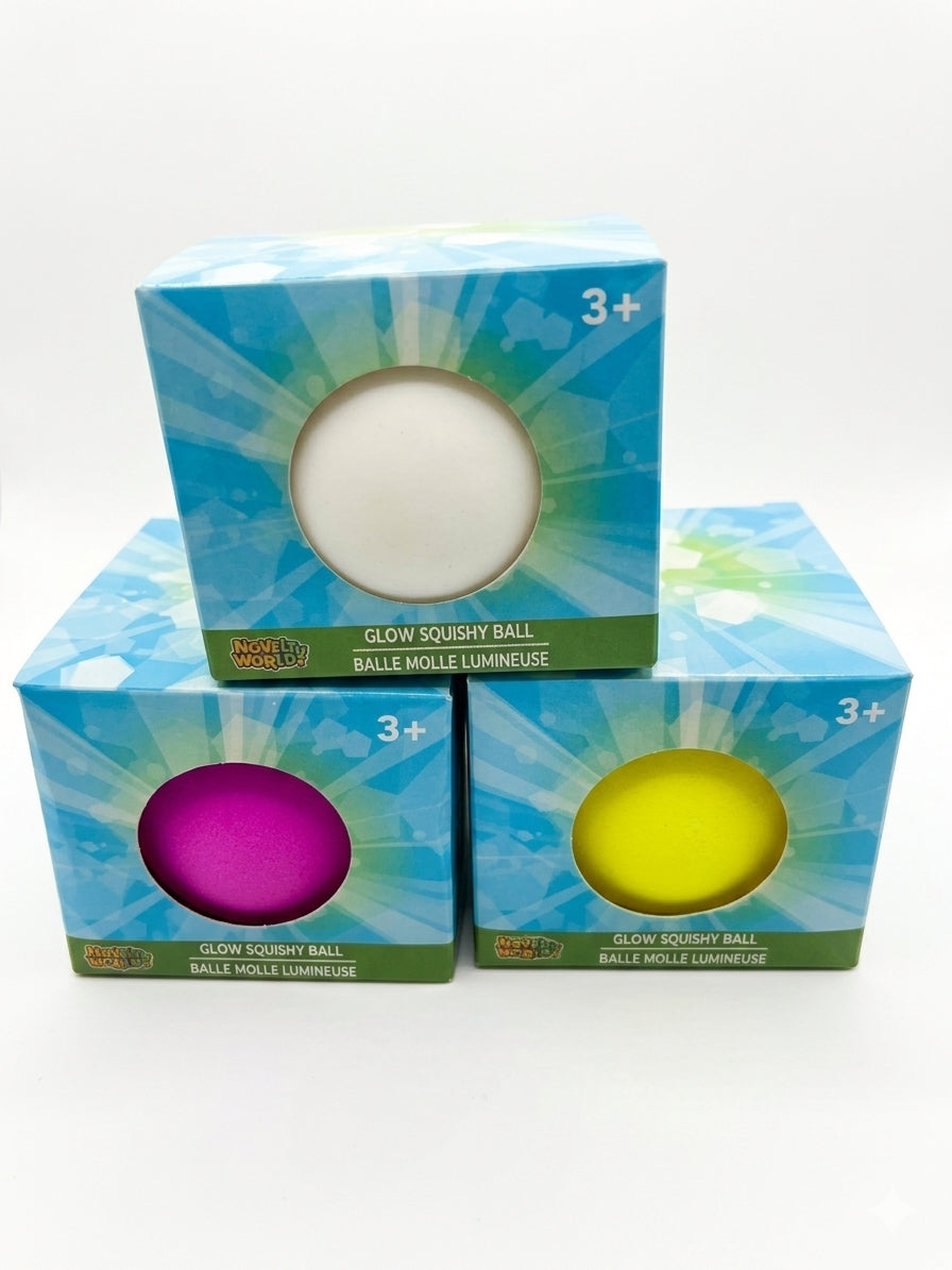 Glow In The Dark Squishy Ball