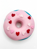 1 Donut Doughnut Soft Doh Filled Stretch Ball with Removable