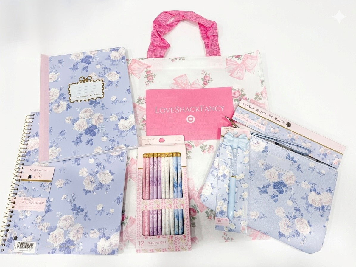 Love Shack Fancy School Supply Kits