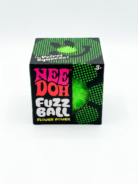 Needoh Flower Power Fuzz Ball Squishy