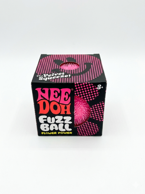 Needoh Flower Power Fuzz Ball Squishy
