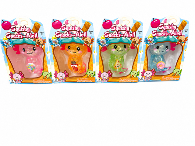 Snacks-Alotl Squishy