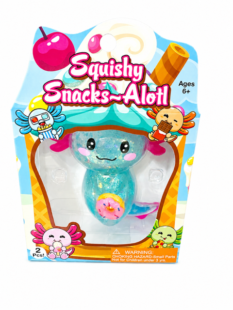 Snacks-Alotl Squishy