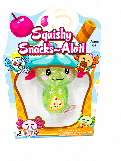 Snacks-Alotl Squishy