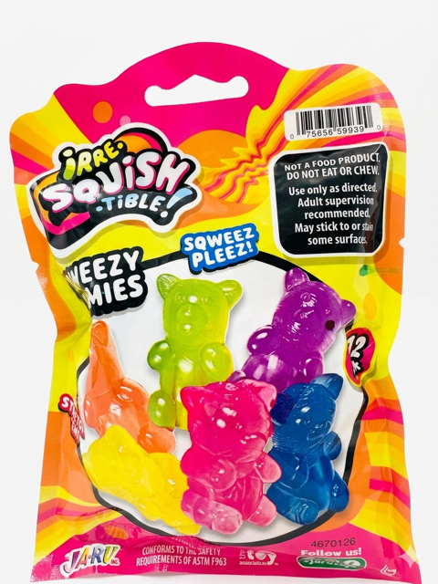 Gummy Bear & Worm Squishy
