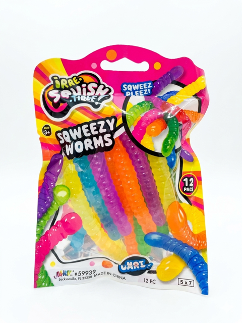 Gummy Bear & Worm Squishy