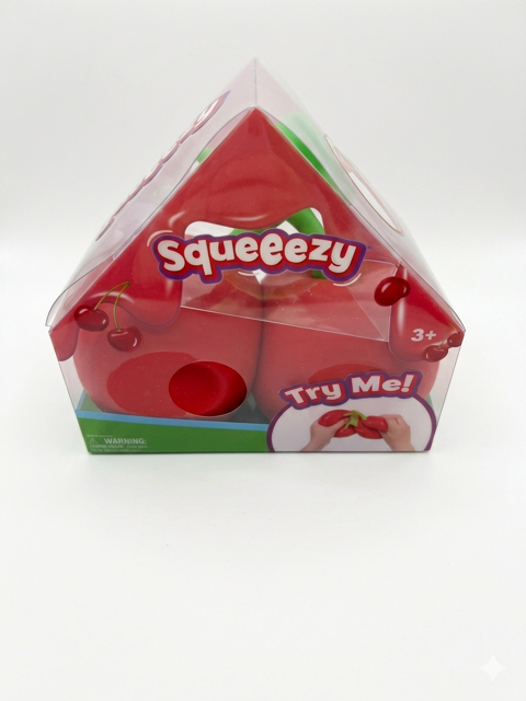 Cherry Squeezy Squishy