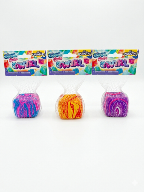 Cool Cube Swirl Squishy