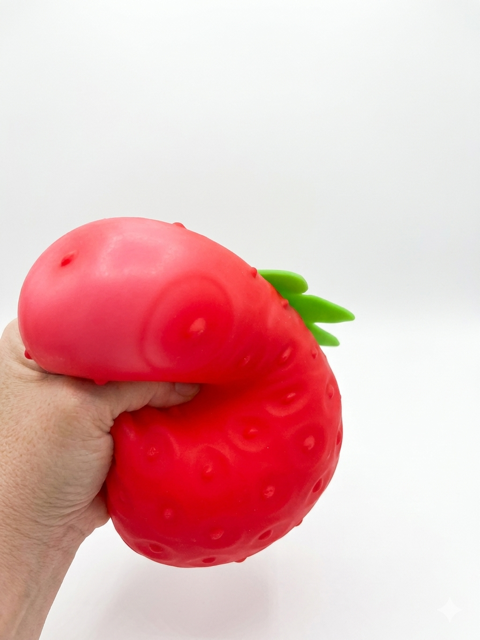 Strawberry Squeezy Squishy