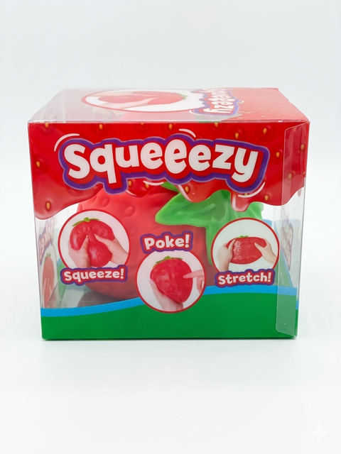 Strawberry Squeezy Squishy